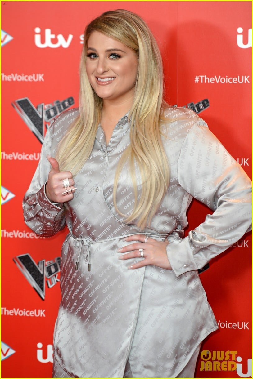 Photo meghan trainor kicks off her first the voice uk season launch 03