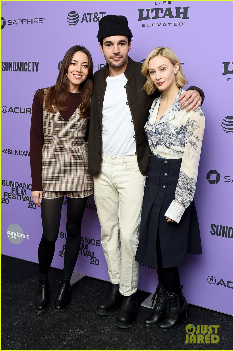 Photo: aubrey plaza sarah gadon christopher abbott black bear sundance
