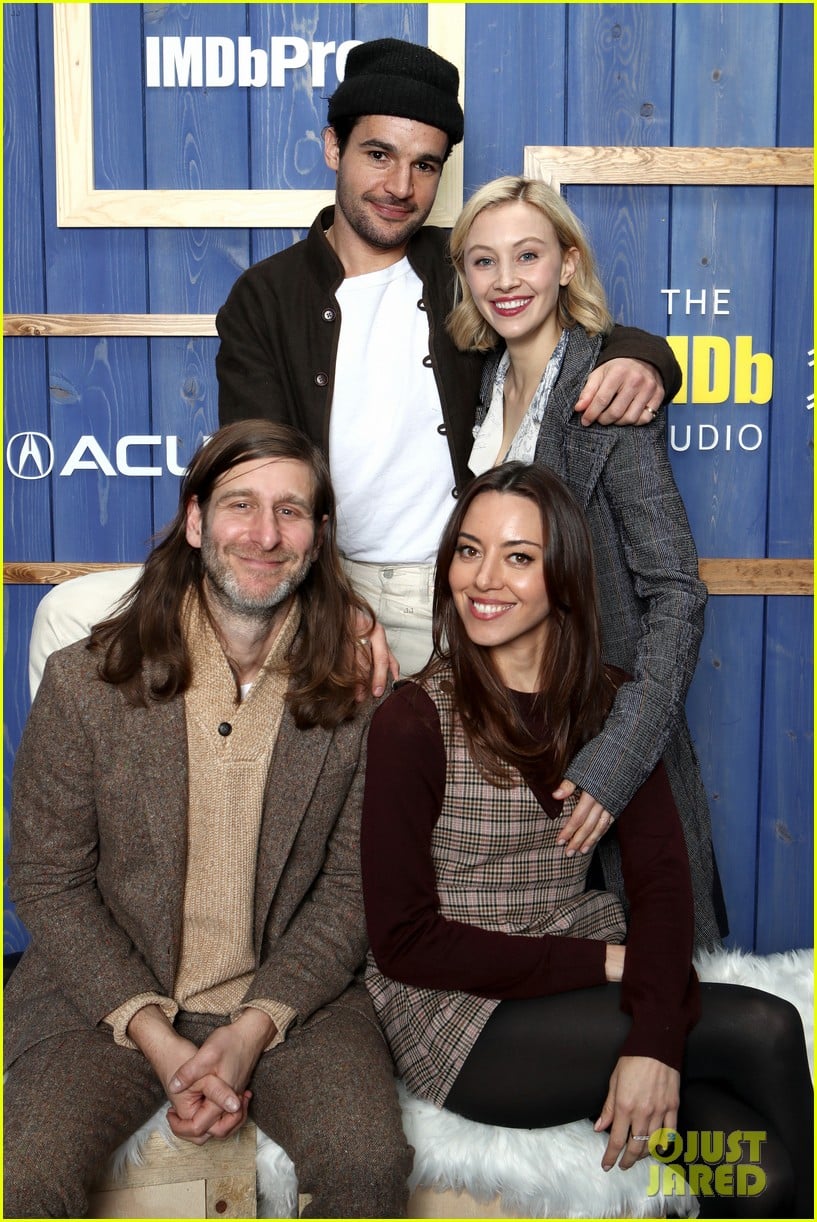 Photo: aubrey plaza sarah gadon christopher abbott black bear sundance