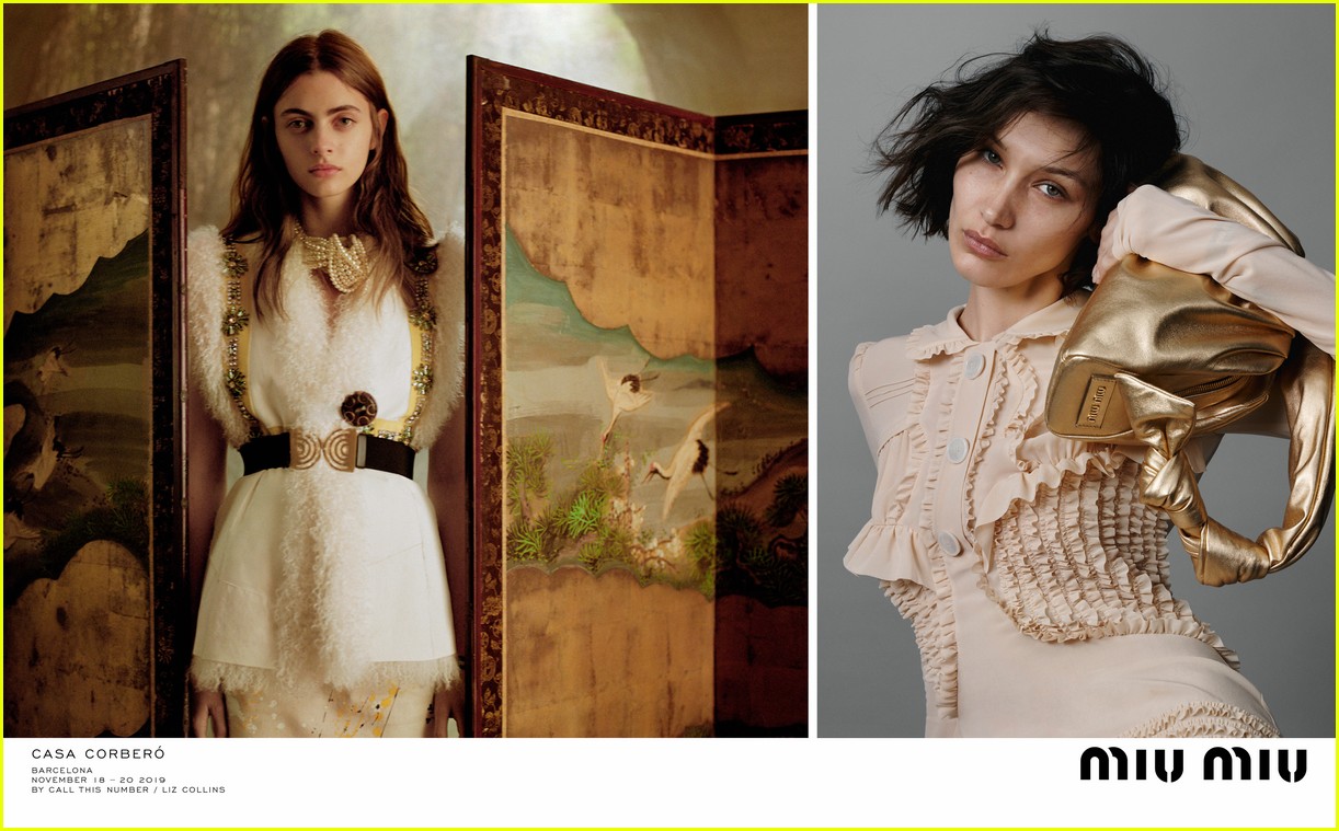 Photo: bella hadid miu miu january 2020 05 | Photo 4420144 | Just Jared