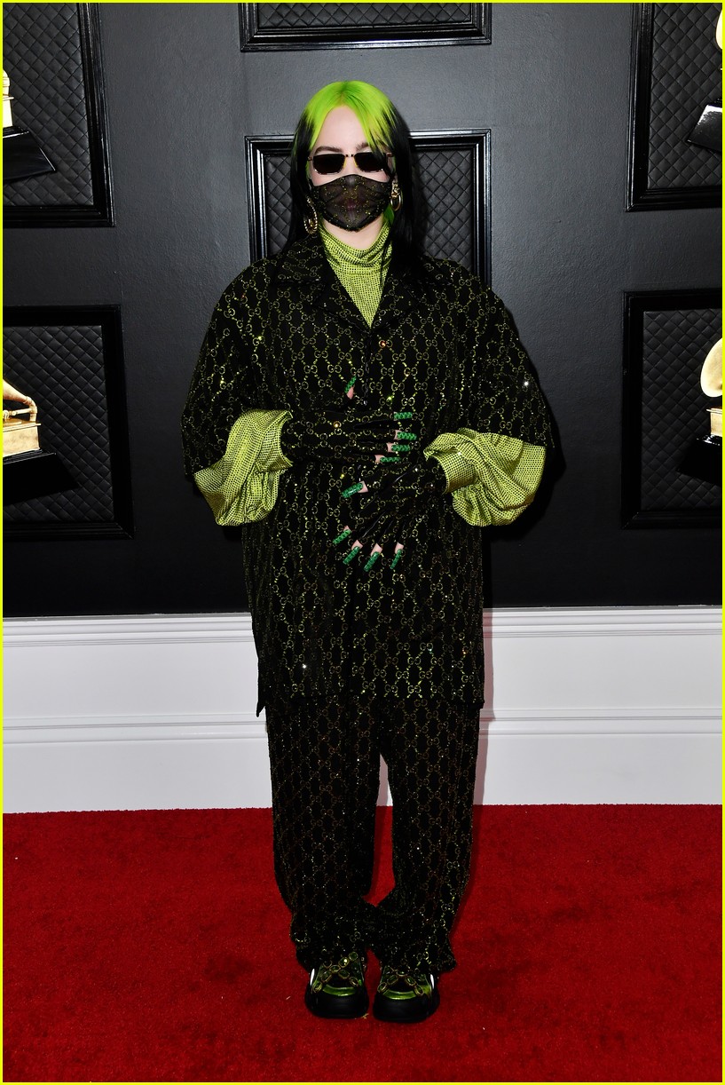 Billie Eilish Goes Green in Gucci For Grammys 2020! Photo 4423217