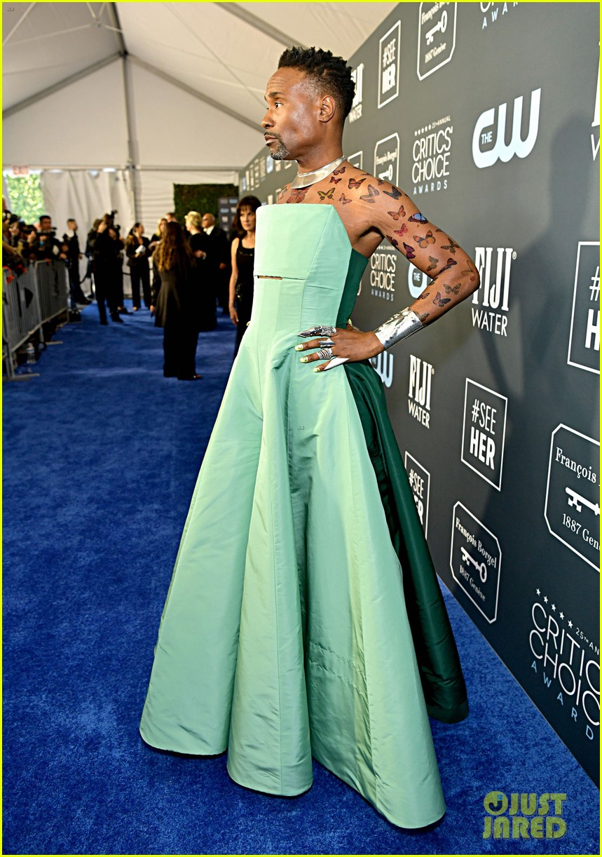 'Pose' Nominees Billy Porter & MJ Rodriguez Attend Critics' Choice