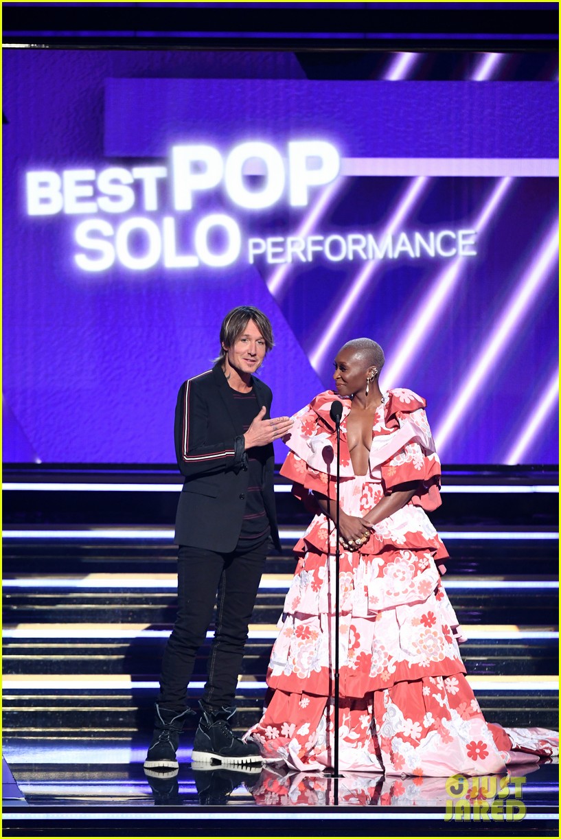 Cynthia Erivo Presents Best Pop Solo Performance With Keith Urban at Grammys 2020 Photo 4423529