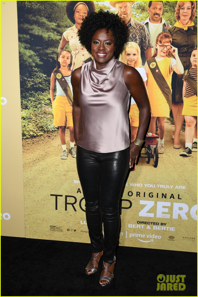 Photo: viola davis mckenna grace allison janney troop zero premiere 02