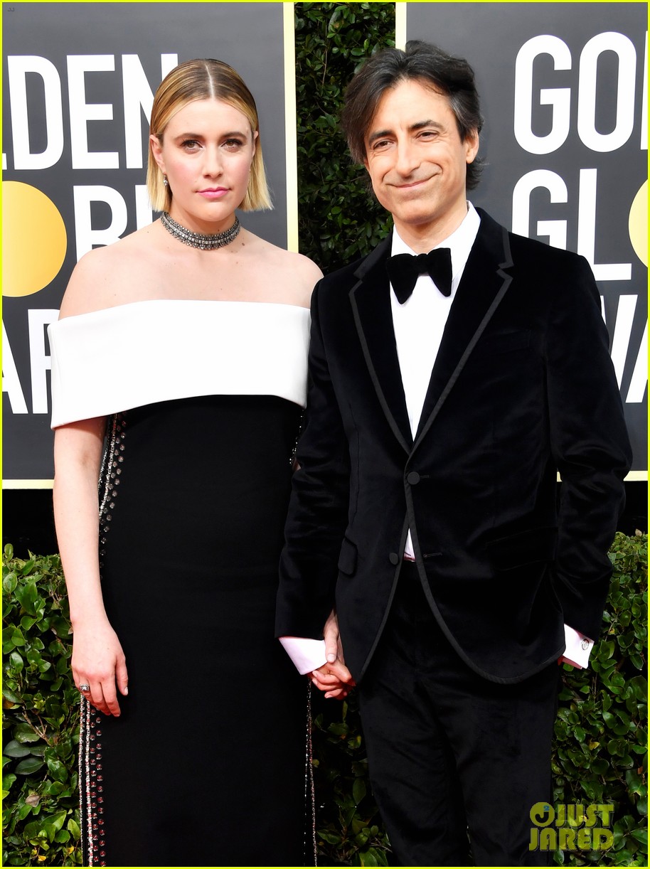 Directors Greta Gerwig & Noah Baumbach Walk Red Carpet Together at