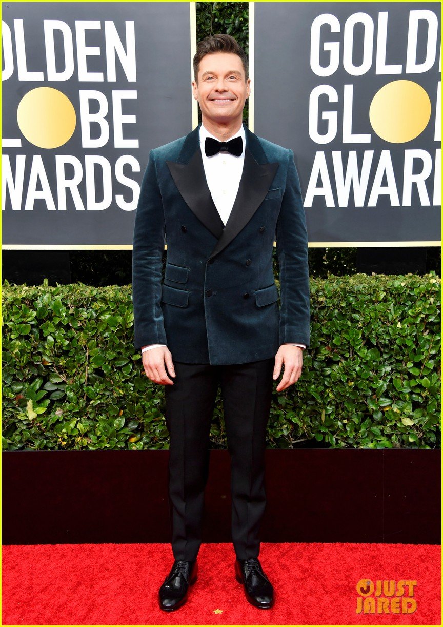Ryan Seacrest, Giuliana Rancic, & More TV Hosts Kick Off Golden Globes
