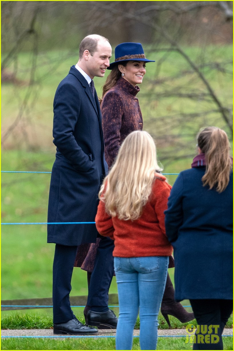Duchess Kate & Prince William Bring Friends to Church Ahead of Her