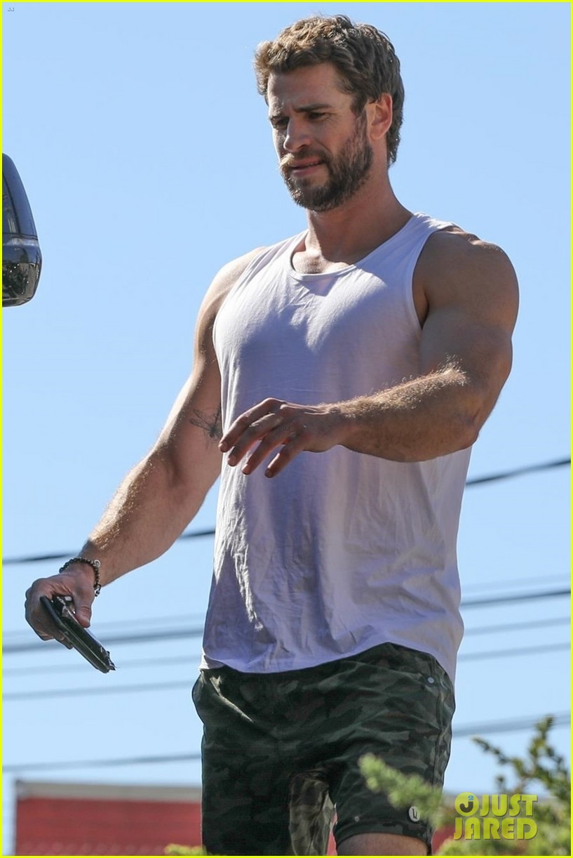 Liam Hemsworth's Muscles Look So Pumped Up After His Friday Morning Wo...