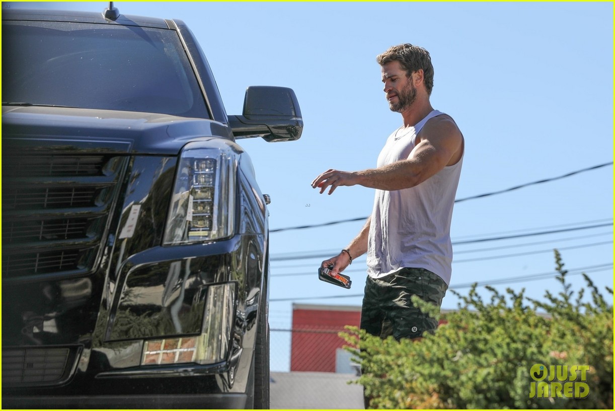 Liam Hemsworth's Muscles Look So Pumped Up After His Friday Morning Wo...