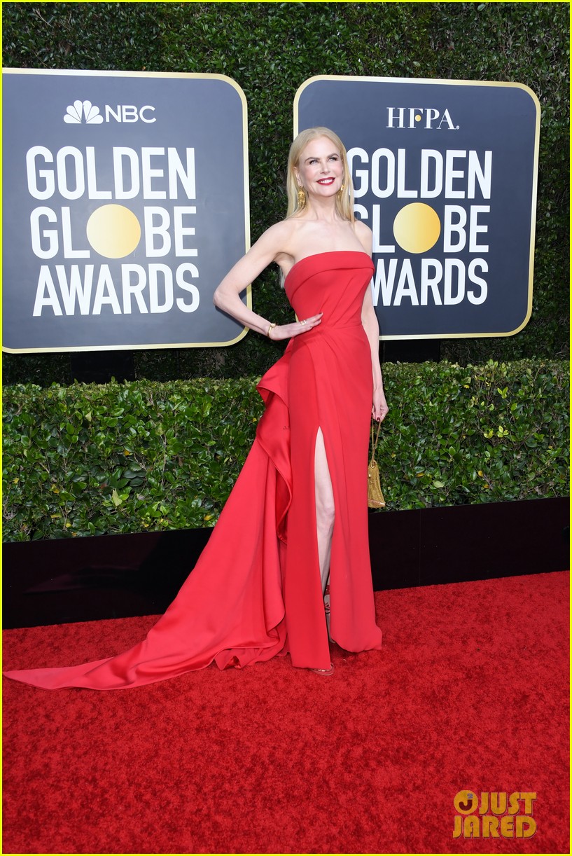 nicole kidman golden globes dress