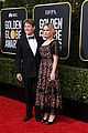anna paquin floral look golden globes 2020 stephen moyer 05