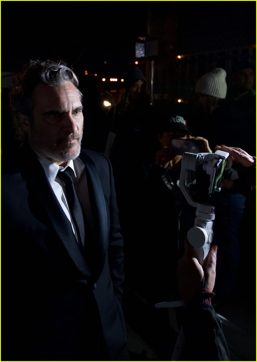 Joaquin Phoenix Went to an Animal Rights Vigil Right After the SAG