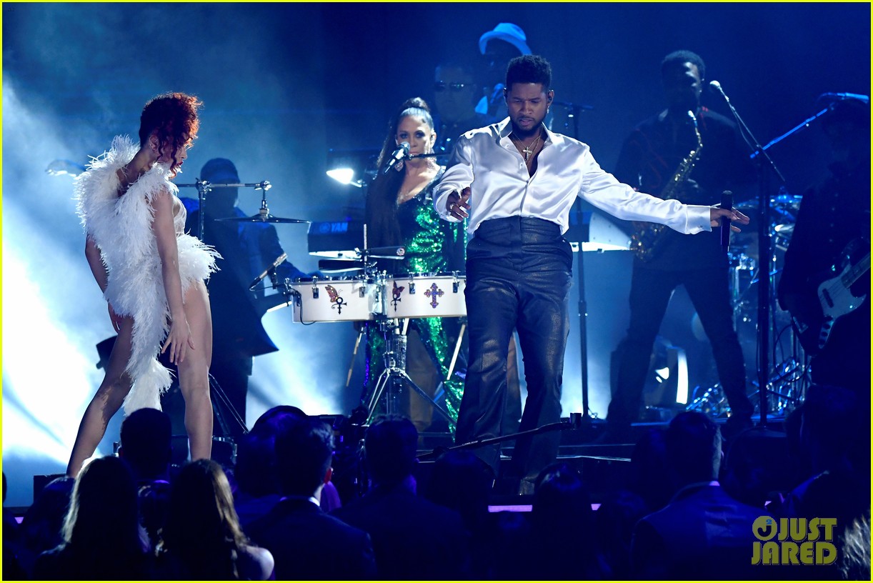 Usher, FKA twigs & Sheila E. Perform Tribute to Prince at Grammys 2020
