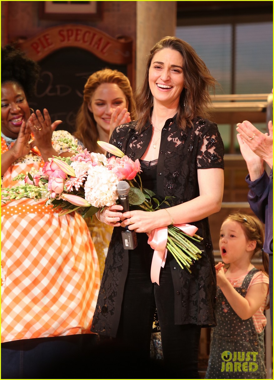 Sara Bareilles performing in a diner scene