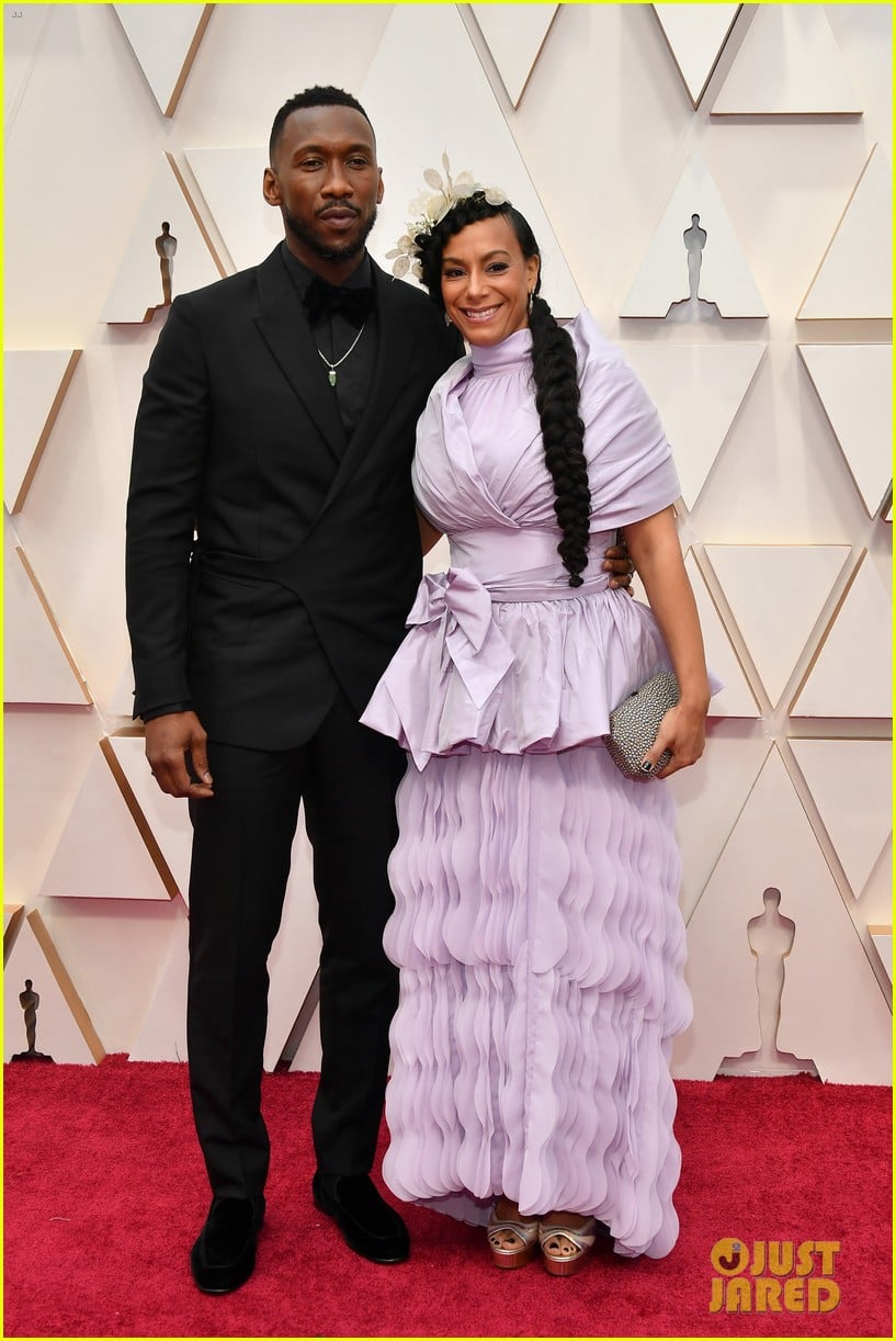 Mahershala Ali & Wife Amatus SamiKarim Couple Up for Oscars 2020
