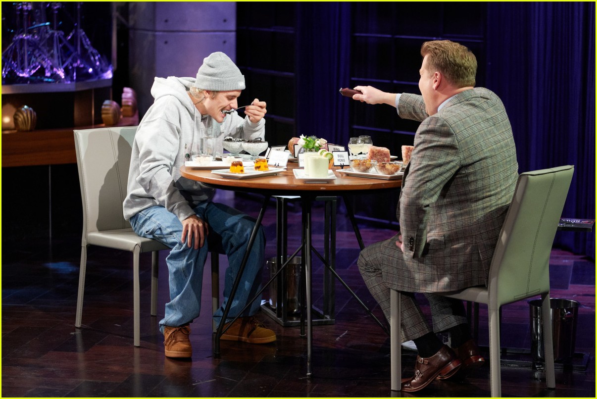 Justin Bieber Gets James Corden to Reveal How Much He Regrets Doing