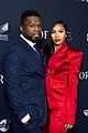 50 cent gets support from girlfriend jamira haines at for life premiere 04