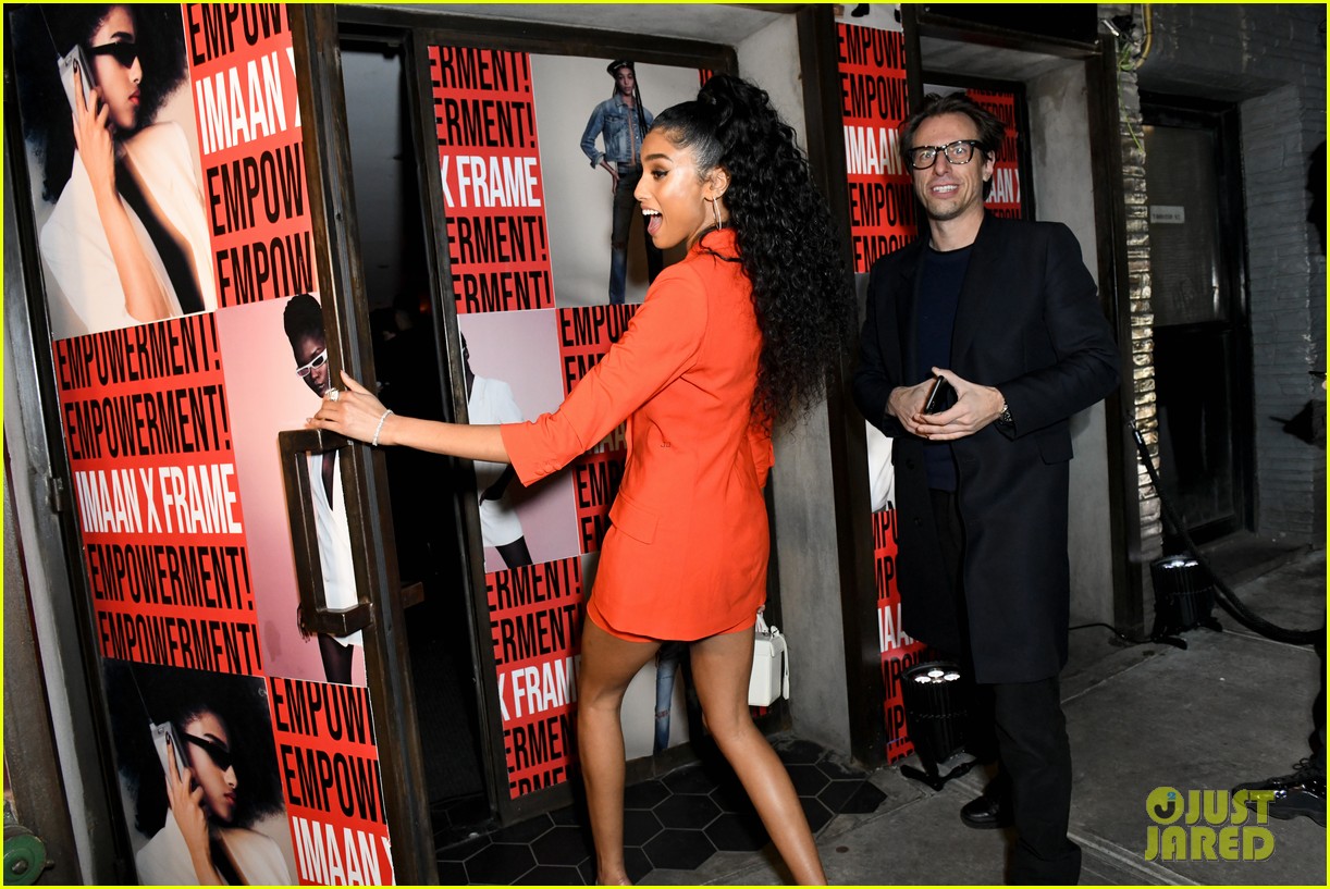 Photo drake imaan hammam frame party 09 Photo 4432892 Just Jared Entertainment News