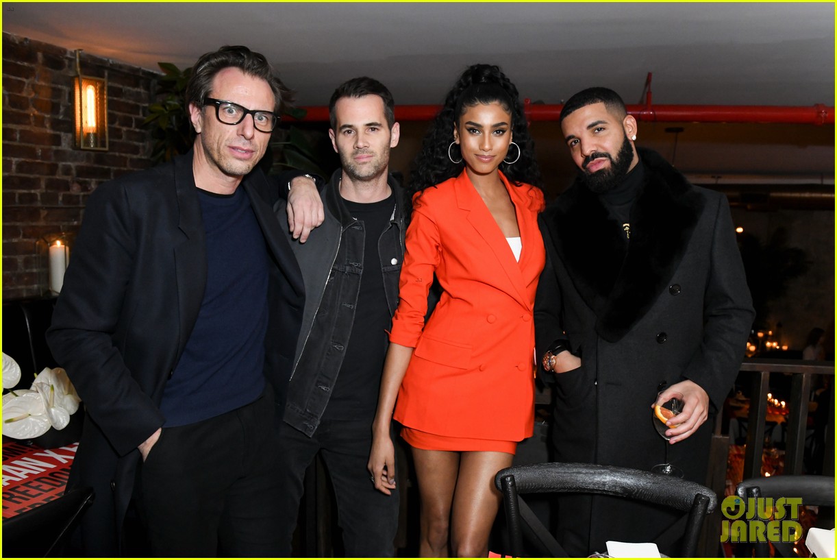 Photo drake imaan hammam frame party 11 Photo 4432894 Just Jared Entertainment News