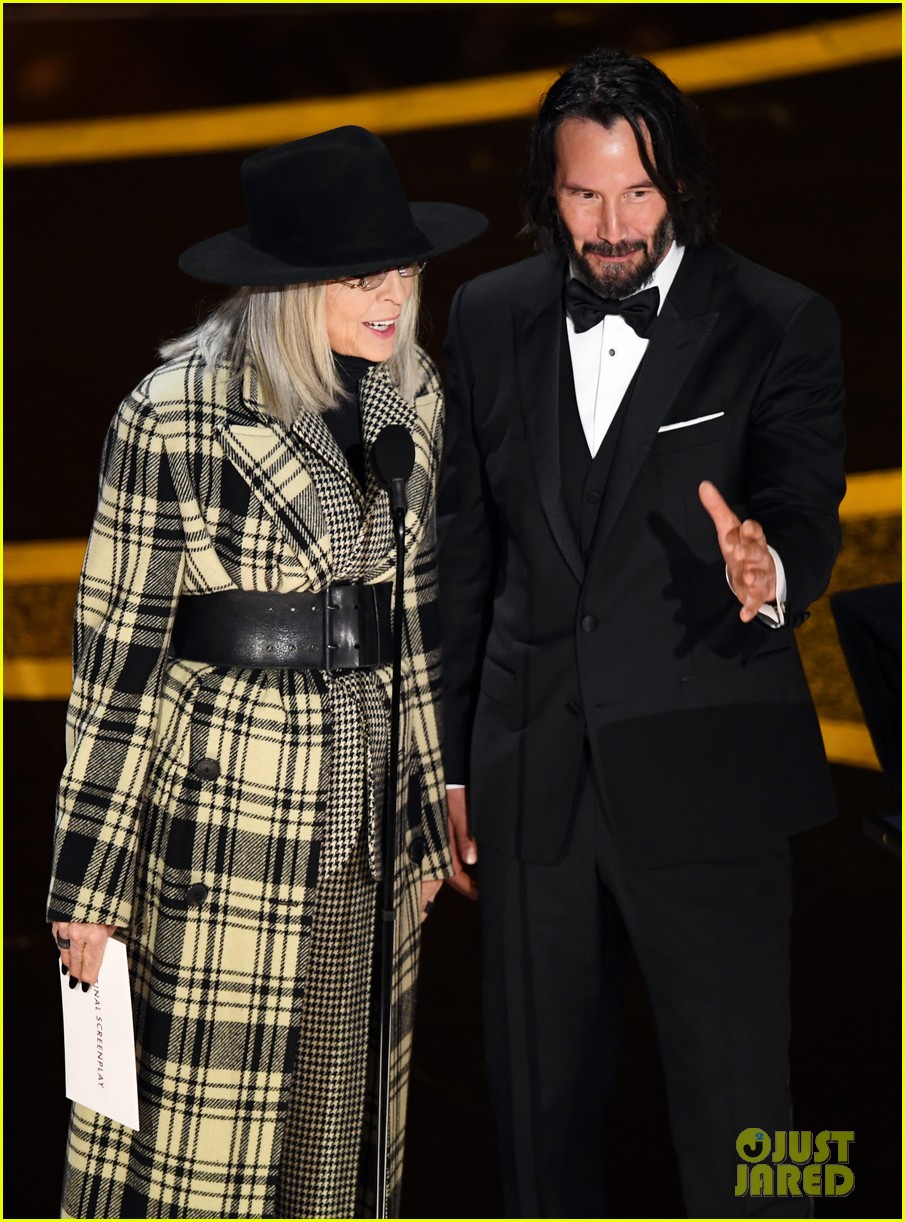 Keanu Reeves & Diane Keaton Have 'Something's Gotta Give' Reunion at