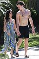 shawn mendes goes shirtless for sunday stroll with camila cabello 23