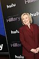 hillary clinton rocks red suit hulus hillary premiere nyc 15