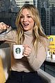 kaley cuoco kicks off starbucks shine from the start spring campaign 01