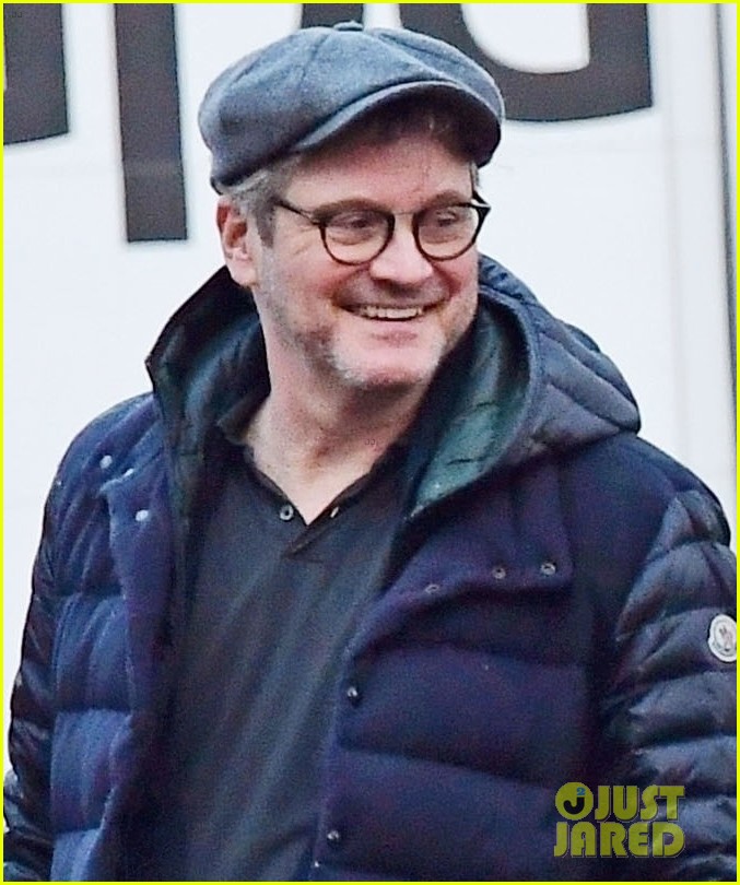 colin firth day out mystery woman split from wife livia 024447146