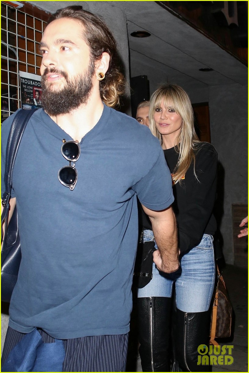Heidi Klum & Husband Tom Kaulitz Grab Dinner with His Brother Bill in