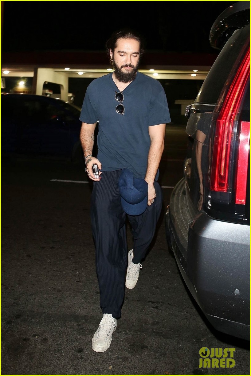 Heidi Klum & Husband Tom Kaulitz Grab Dinner with His Brother Bill in