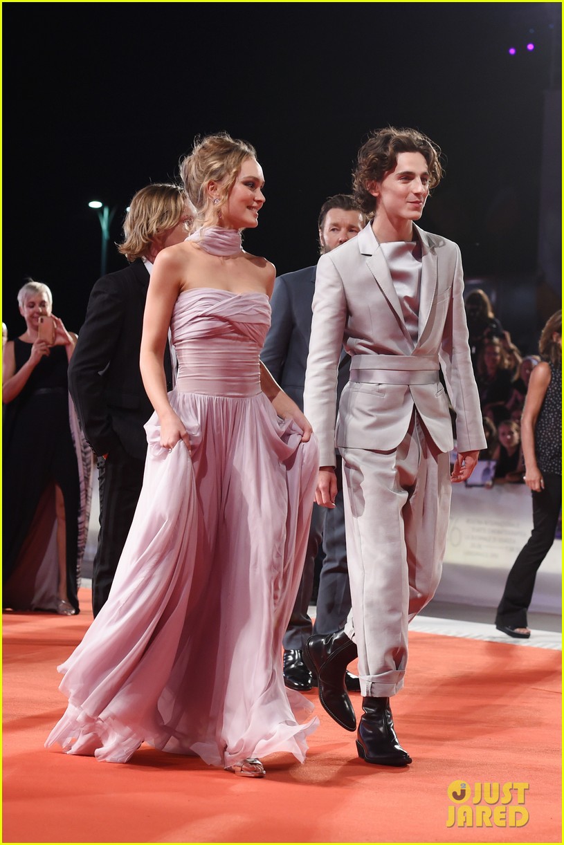 Timothee Chalamet & LilyRose Depp Have Split Photo 4455615 Lily