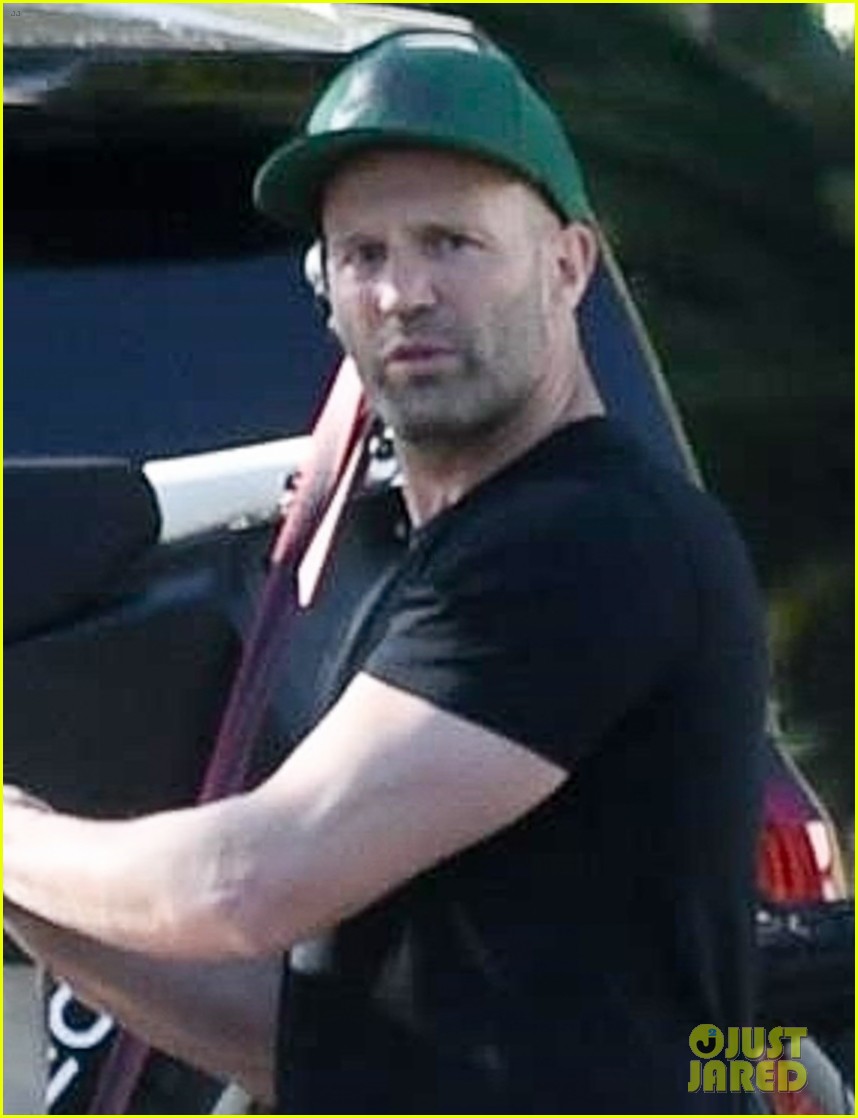 Jason Statham Heads Out for a Ride on His Electric Bike Photo 4460479