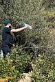 ashley benson g eazy hold hands hiking in the hills 23