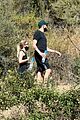 ashley benson g eazy hold hands hiking in the hills 24