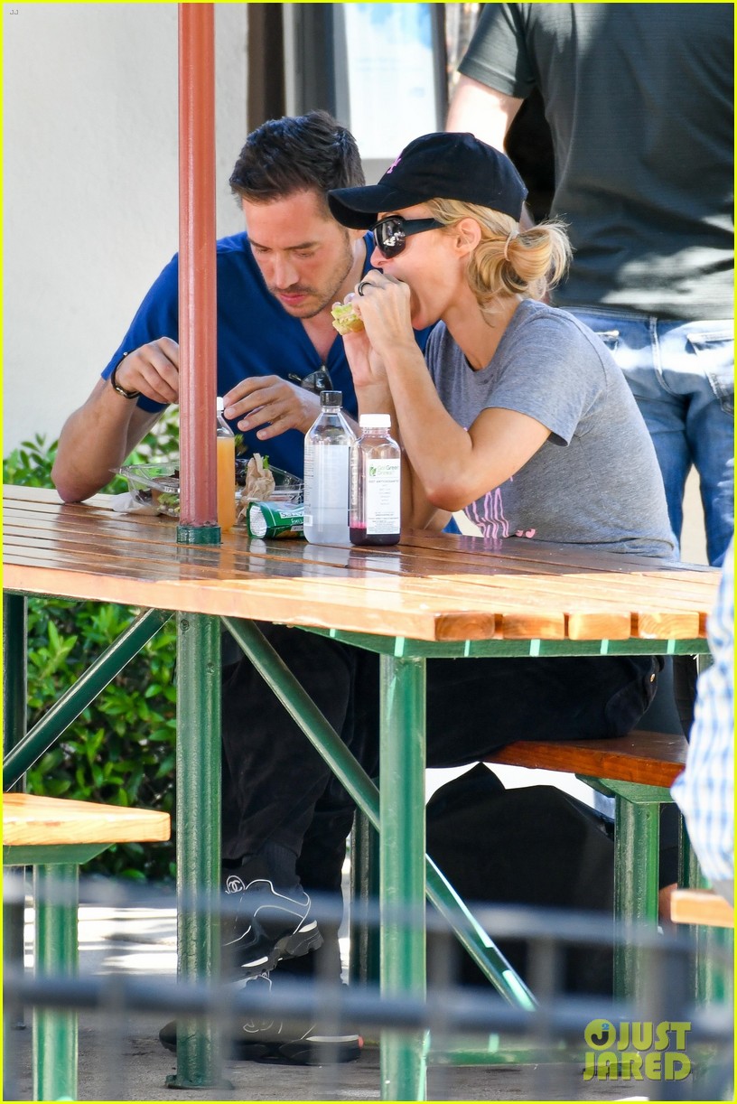 Paris Hilton & Boyfriend Carter Reum Pack on PDA at Outdoor Restaurant