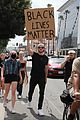 logan paul josie canseco show their support at black lives matter protest 01
