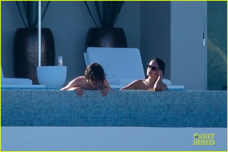 Timothee Chalamet & Eiza Gonzalez Get Steamy in the Pool Together A...