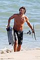 brody jenner shows off fit body going shirtless at the beach 05