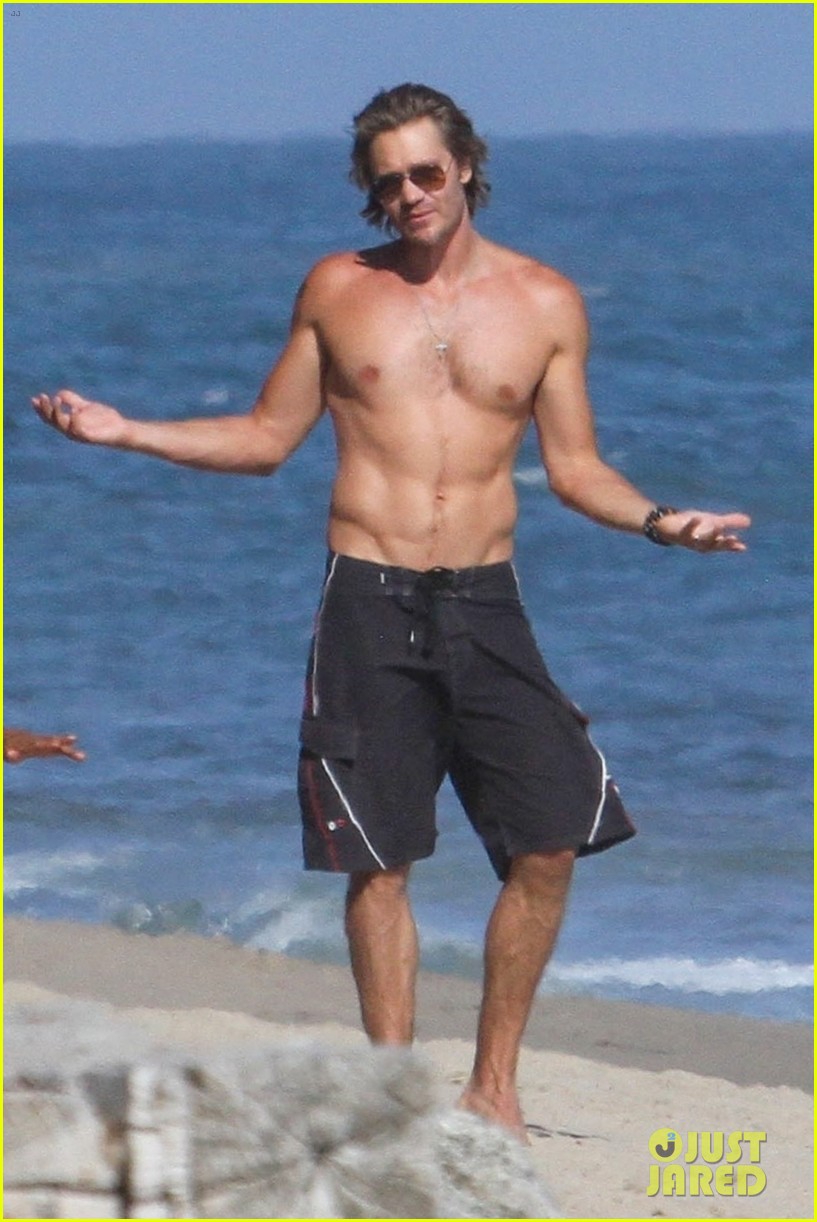 Chad Michael Murray Looks So Hot in These New Shirtless Beach Photos! 