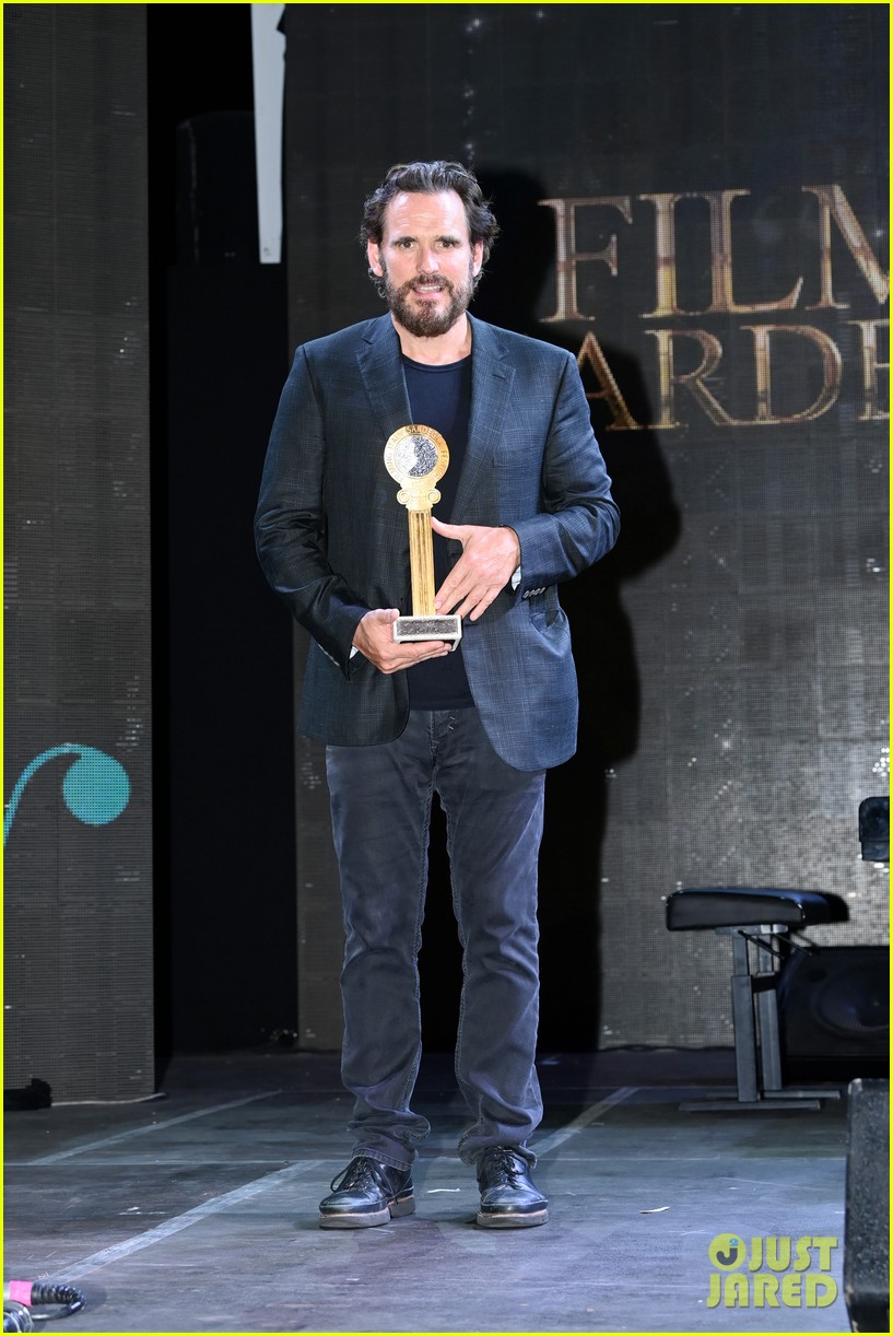 Matt Dillon & Girlfriend Roberta Mastromichele Couple Up at Film