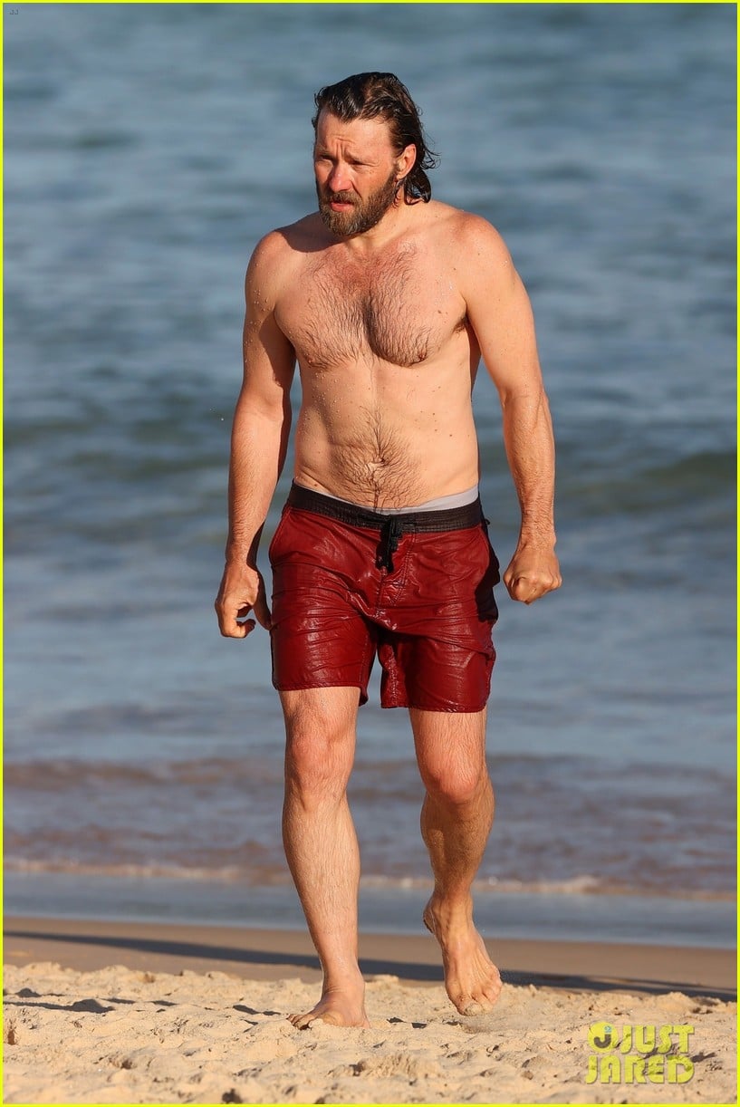 Photo: joel edgerton shirtless at the beach 37 | Photo 4466877 | Just