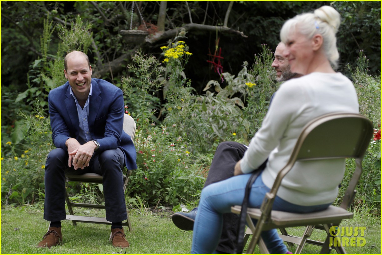 Prince William Visits Homeless Support Facility to Learn About Their
