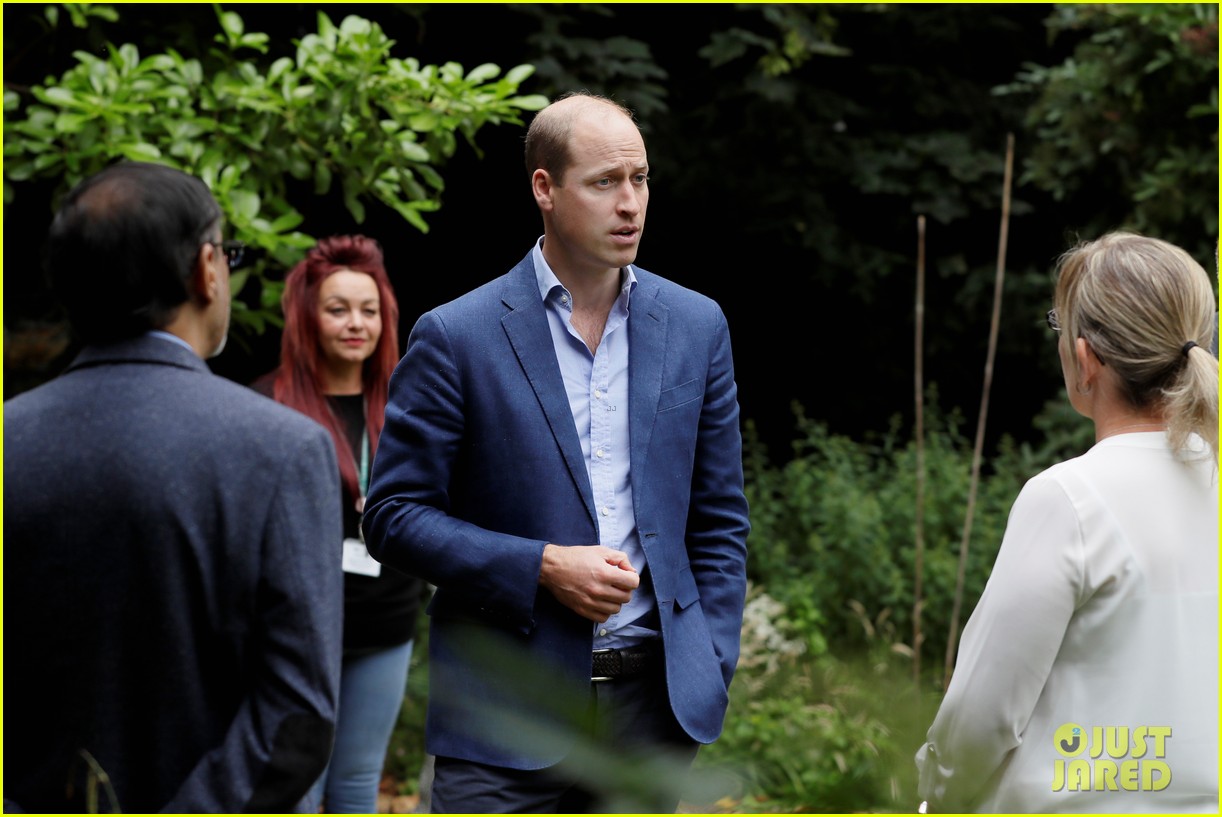 Prince William Visits Homeless Support Facility to Learn About Their