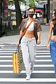 bella hadid shows off her toned abs shopping in nyc 05