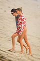 kendall jenner hailey bieber check out the waves in malibu 07