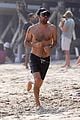 paul wesley looks hot going shirtless at the beach 02