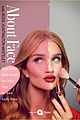 rosie huntington whiteley stars in about face on quibi