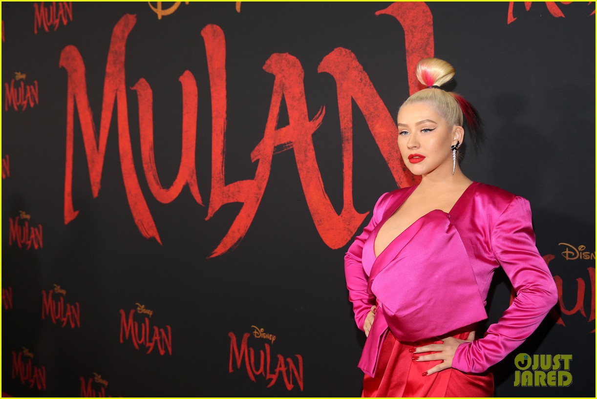 Christina Aguilera Live Tweets While Watching 'Mulan,' Reveals Which