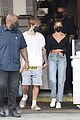 justin bieber new tattoo out for lunch with hailey bieber 16
