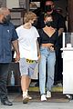 justin bieber new tattoo out for lunch with hailey bieber 19